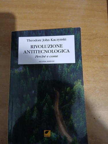 Rivoluzione antitecnologica - rivoluzione,