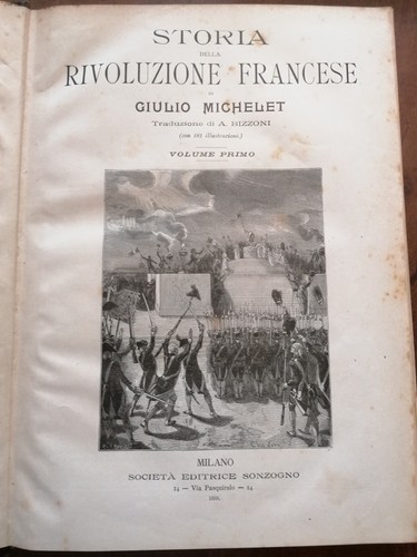 Giulio michelet storia della - storia,