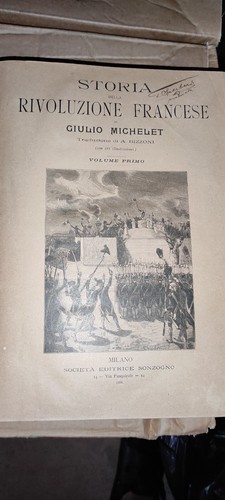 Michelet storia della - michelet,