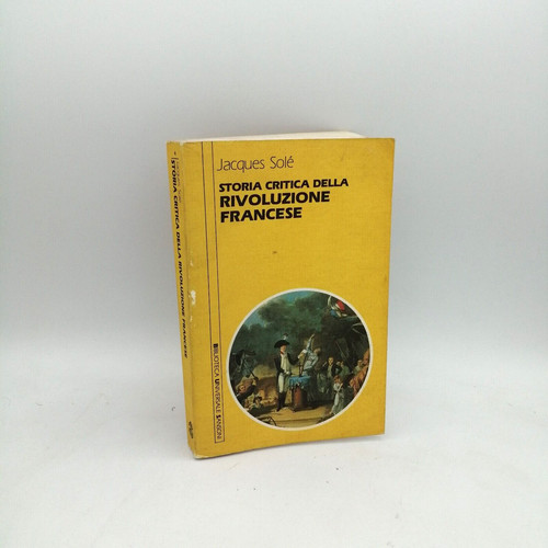 Storia critica della - "storia,